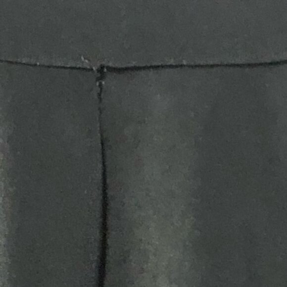 Kathy solid black flowing short shirt flowing elastic waist size small READ - Picture 5 of 8